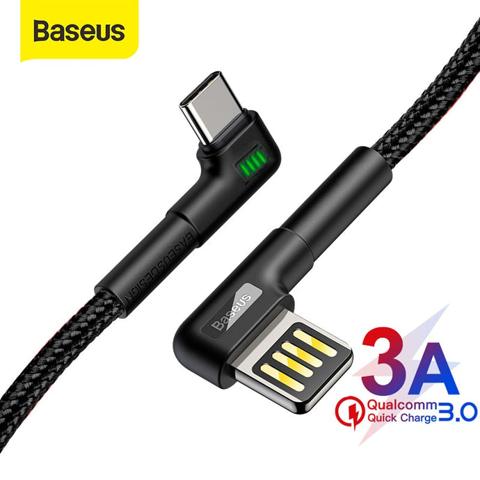 Baseus USB Type C Cable 3A Fast Charging USB C Cable