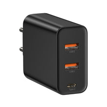 Load image into Gallery viewer, Baseus 3 Ports USB Charger with PD3.0 Fast Charger