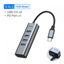 Load image into Gallery viewer, Baseus USB HUB 3.0 USB C HUB