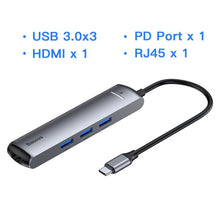 Load image into Gallery viewer, Baseus USB HUB 3.0 USB C HUB